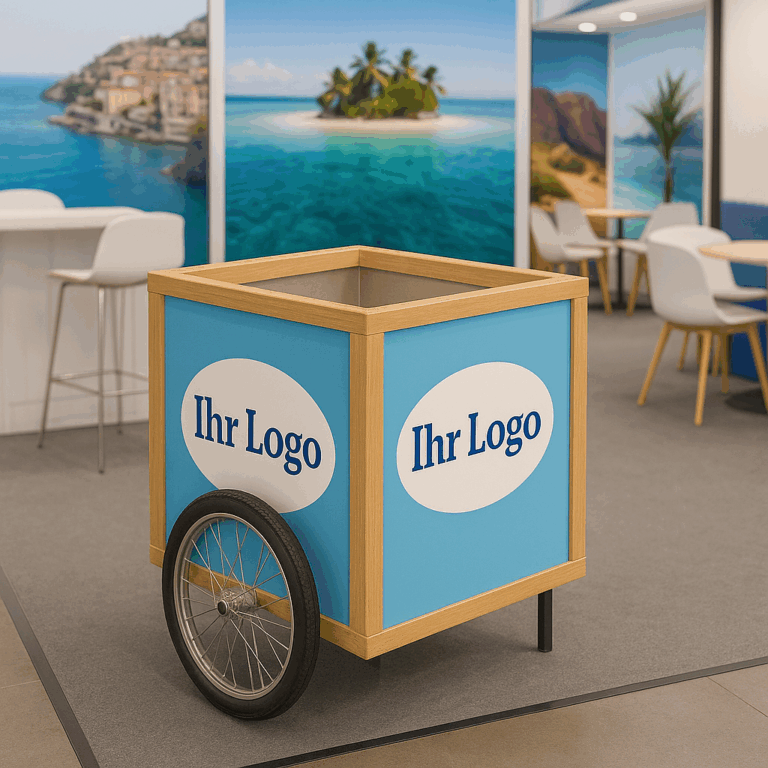 09 Eiskarren carrettino branding Messe